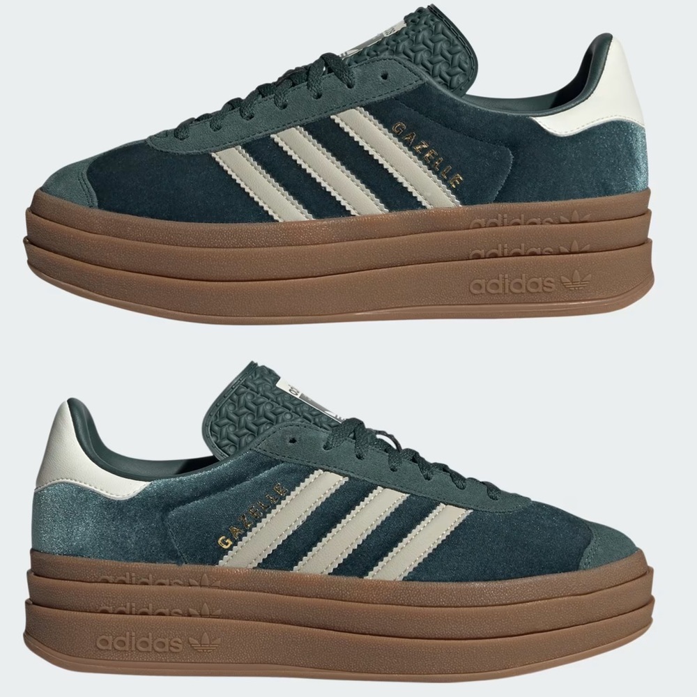 adidas Gazelle Bold Mineral Green - Picture 5 of 11